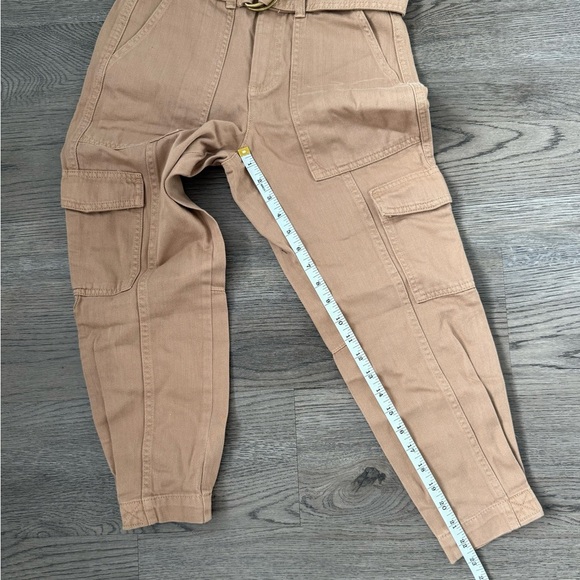 Banana Republic Factory Utility Cargo Pant - Size 00 Petite - Iced Latte - NWOT - Picture 9 of 10